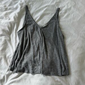 Free People Charcoal Tank Top